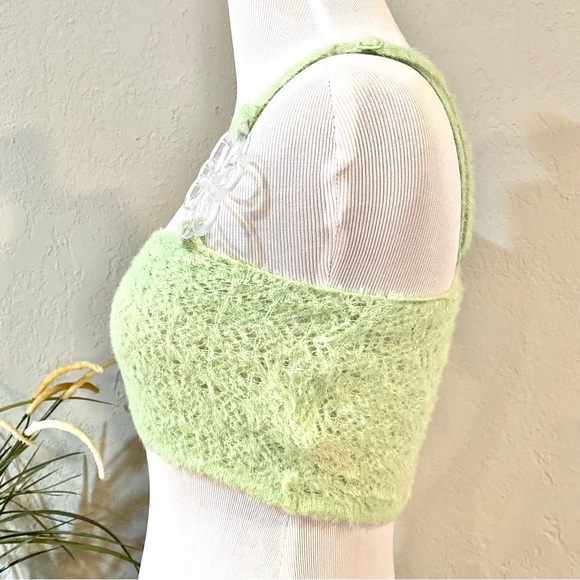 NWT For Love & Lemons Mirabel Crochet Bra Top, S - Picture 4 of 13